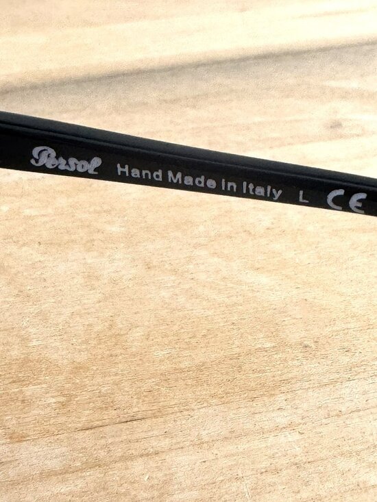 PERSOL 3158-S 95/31 Black Sunglasses Eyeglasses Frames 56-19-145 main image 2